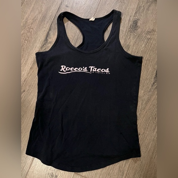 Next Level Apparel Tops - Rocco’s Tacos Breast Cancer Awareness Muscle Tank - M​​